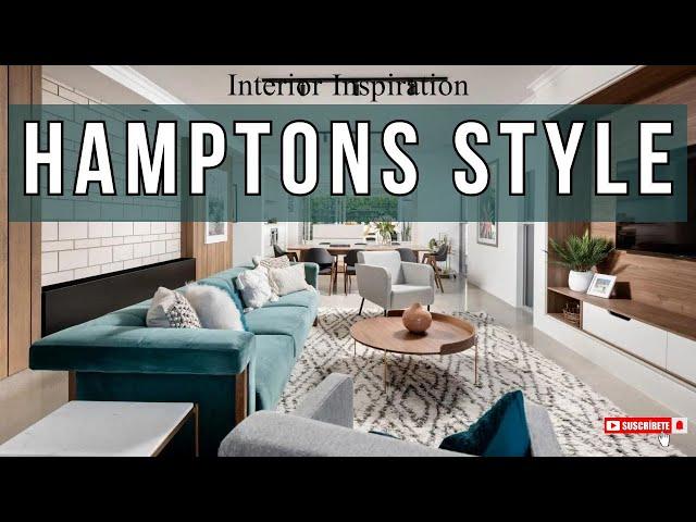 Hamptons Style Interior | Hamptons style House | HOW TO Decorate HAMPTONS Style Homes