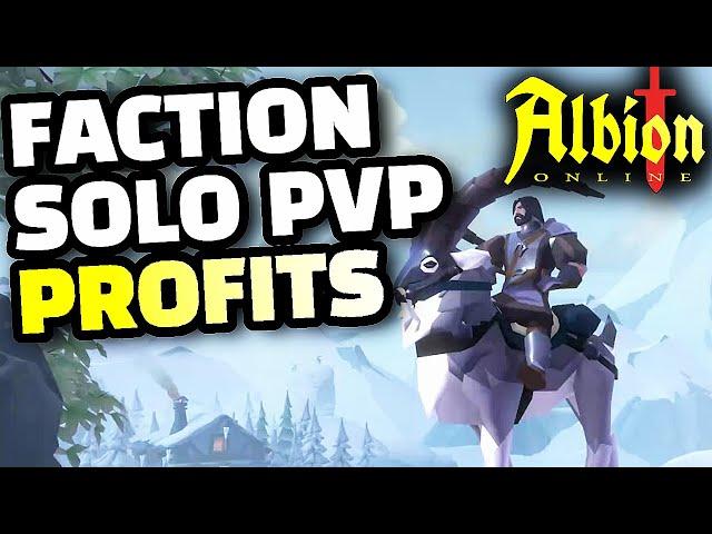 Albion Online - Profit From Faction Ganking Solo