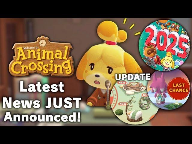 All Animal Crossing News JUST Announced This Week!