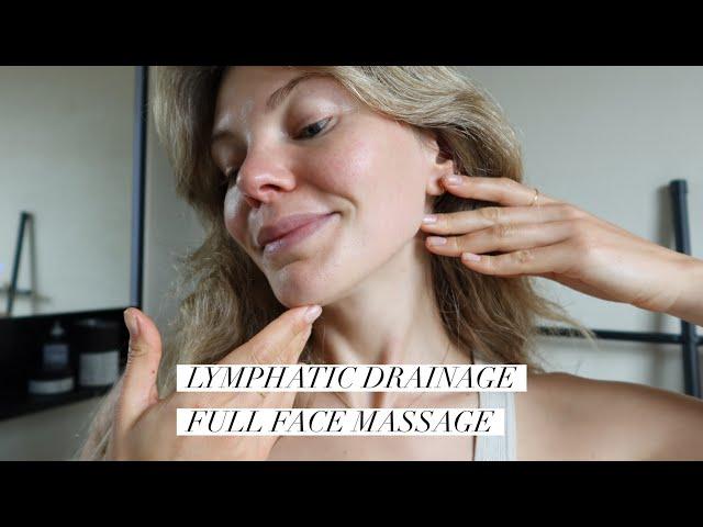 Lymphatic Drainage Full Face Massage With ilapothecary