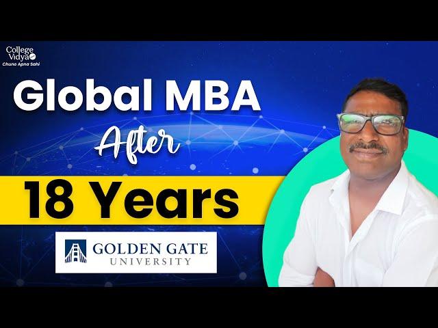 I Chose GLOBAL MBA After 18 Years And It Was LIFECHANGING