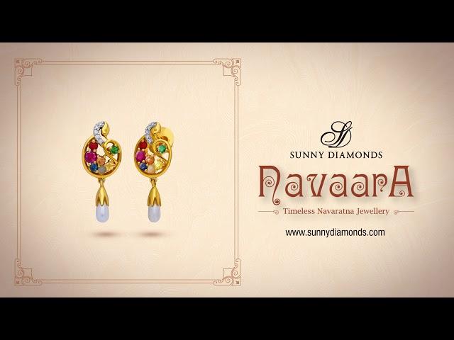 Latest Trendy Navaratna Jewellery Collection | Sunny Diamonds Navaara