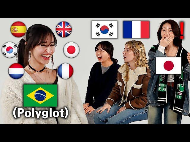 Polyglots Surprising People By Speaking Their Language!! (Guess the Language)