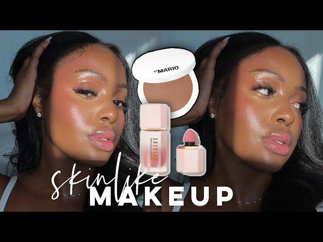 EVERYDAY MAKEUP FOR WOC | glass skin effect, no foundation needed!