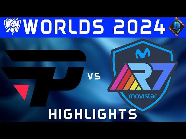 PNG vs R7 Highlights ALL GAMES | Worlds 2024 | Play-Ins Day 5 | paiN Gaming vs Movistar R7