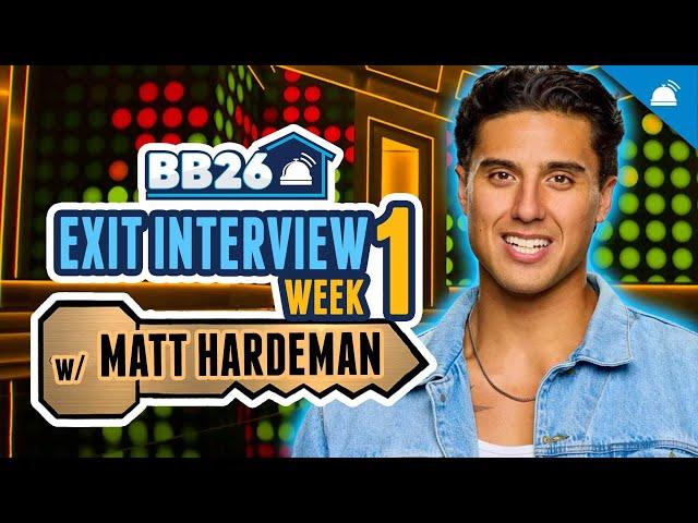 BB26 Matt Hardeman on Angela's Rant & BS Alliances on Big Brother 26