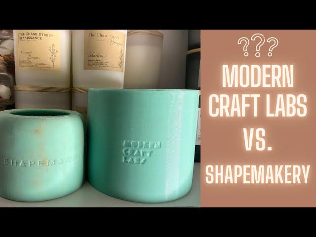 Modern Craft Labs vs. ShapeMakery | Mold comparison