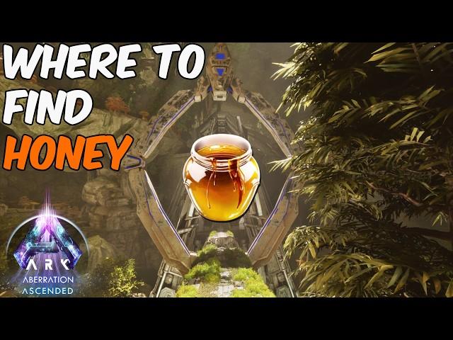 Where To Find Honey on Aberration in ARK Survival Ascended | Queen Bee Taming & All Uses For Honey!