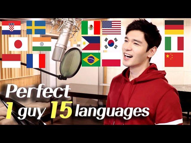 Perfect (Ed Sheeran) Multi-Language Cover in 15 Different Languages - Travys Kim