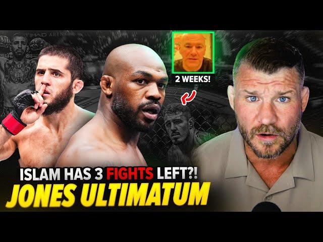 'Jon Jones has 2 WEEKS!?' | 'Islam Makhakev plans to RETIRE after 3 FIGHTS?! (BISPING REACTS)
