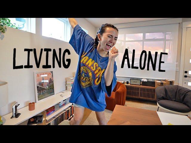 a day in my life living alone (for the 1st time)