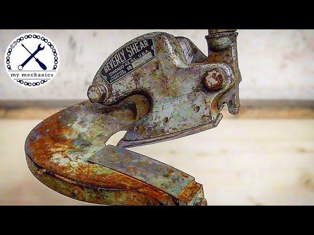 1930s Rusty Metal Shear - Perfect Restoration