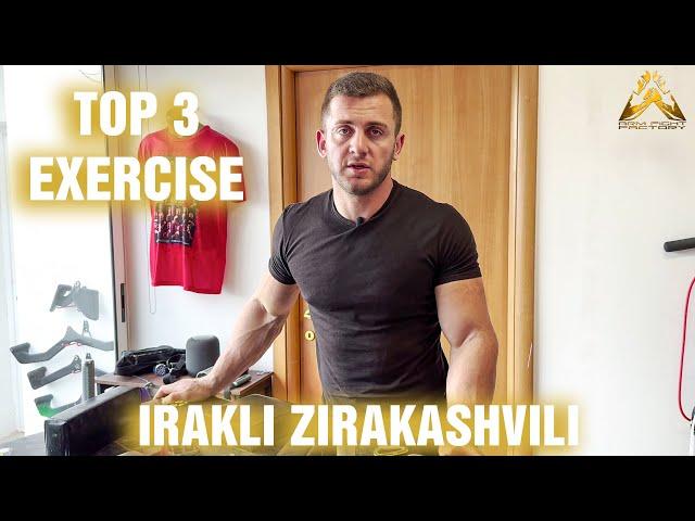 Irakli Zirakashvili European&World Champion -TOP 3 Exercise