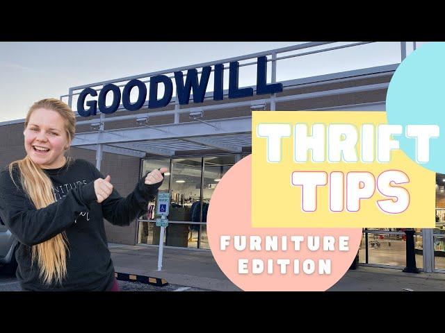 Thrift With Me | Do's and Don'ts of Buying Furniture to Flip