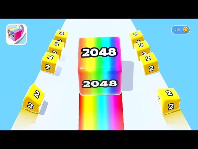 말랑말랑 젤리큐브로 달려봐요! Jelly Run 2048 Game