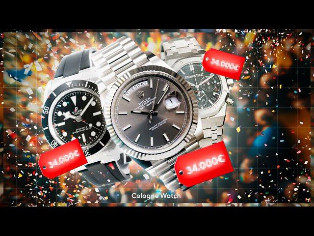 Youtube Preise | Apo und Henri machen spontan Preise ! Omega / Rolex