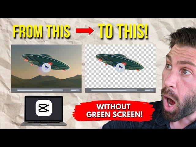 Remove Video Background Without a Green Screen in CapCut PC | CapCut PC Tutorial 2023