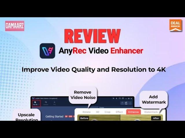 Mastering Video Enhancement: A Deep Dive into AnyRec's Magic