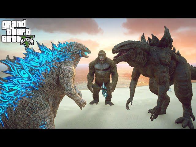 Godzilla vs Kong and Zilla 1998 - GTA V Mods