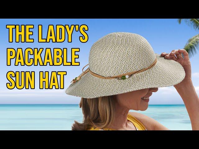 The Lady's Packable Sun Hat