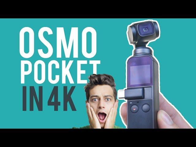 DJI Osmo Pocket Review in 4k - Best Vlogging Camera?