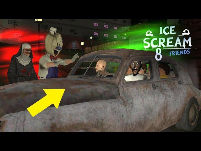 Ice Scream 8 Granny And Grandpa vs. Rod | Animation Part 15