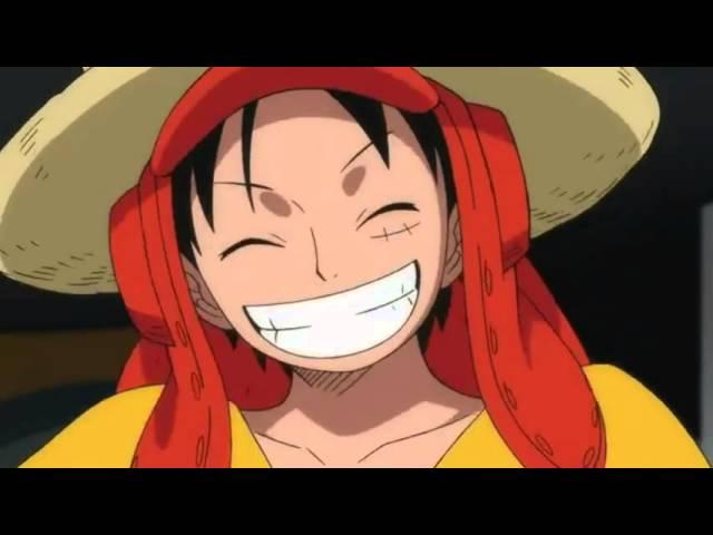 One piece Luffy smile