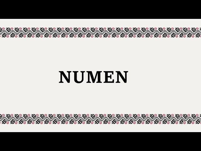 NUMEN (definiție DEX)