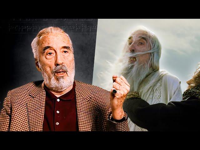 Christopher Lee SCHOOLS Peter Jackson on realistic death sounds