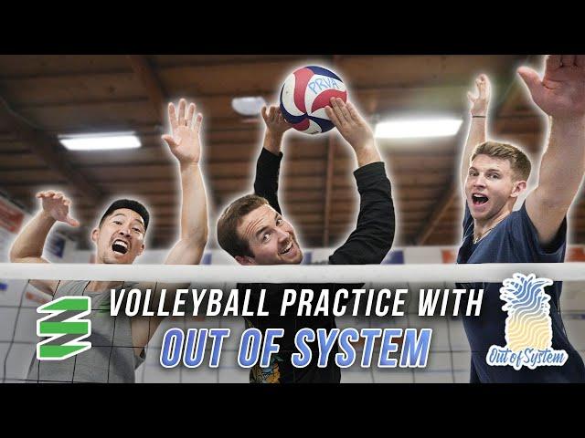 Volleyball Practice with OUT OF SYSTEM (Joe & Gage Worsley)