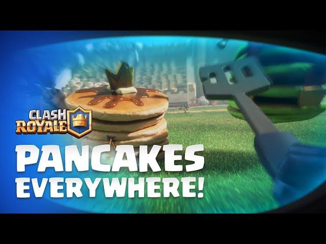 Clash Royale: Mini P.E.K.K.A - Pancakes Everywhere!    New Emotes!