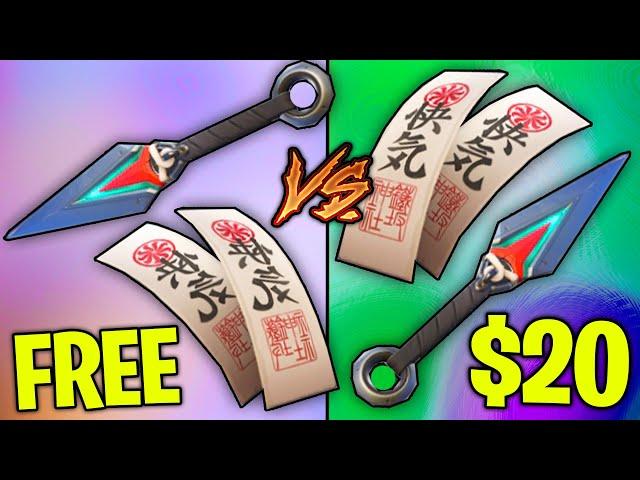 Free Overwatch 2 Skin VS $20 Skin, see the difference?