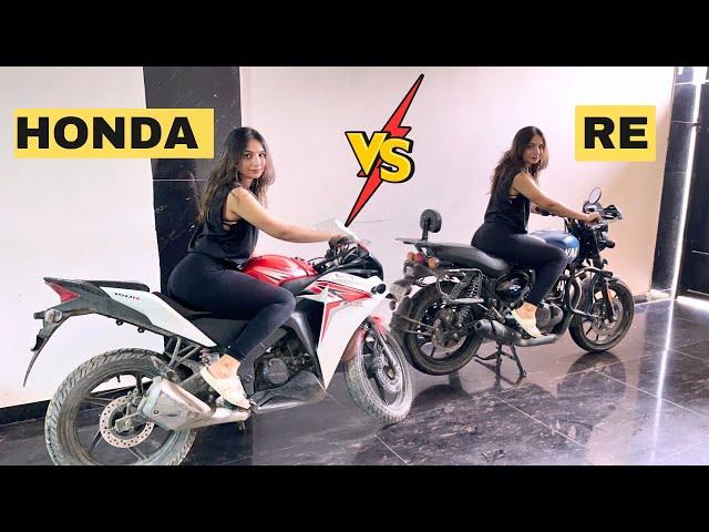 My Experience Riding a Honda Motorcycle vs Royal Enfield – No Comparison, Just Personal Insights