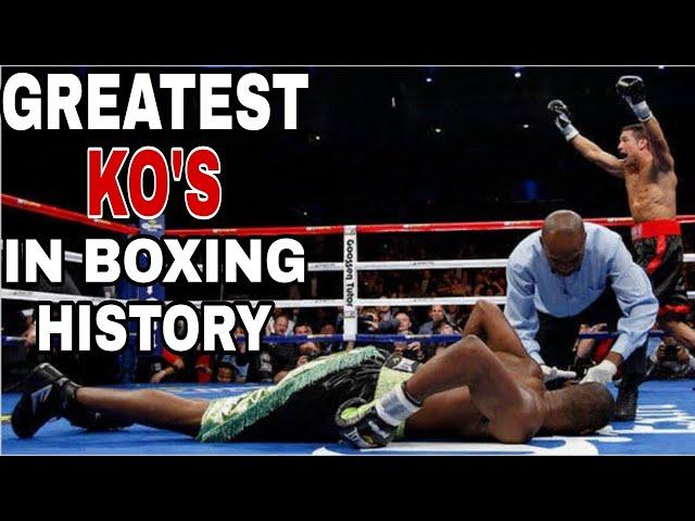 THE GREATEST KNOCKOUTS OF ALL TIME IN BOXING HISTORY