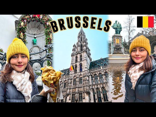 24 Hours in Brussels, Belgium  The Most MAGICAL Experience! | Solo Trip To Europe