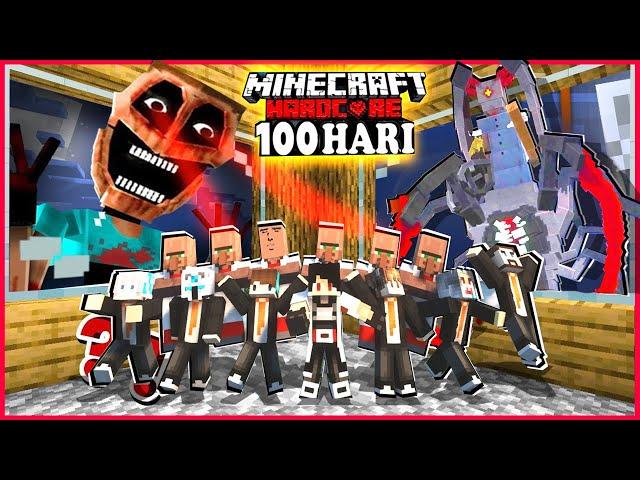 100 HARI TERJEBAK DI HUTAN AMAZON MINECRAFT DI HANTUI MIMICER VS GRANNY MUTANT FULL EPISODE !