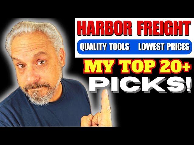 20+ Harbor Freight Tools I Recommend For Your DIY Shop!