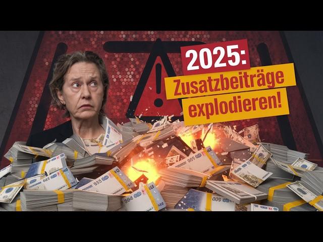 Krankenkassenbeiträge explodieren 2025! Was Sie jetzt wissen müssen