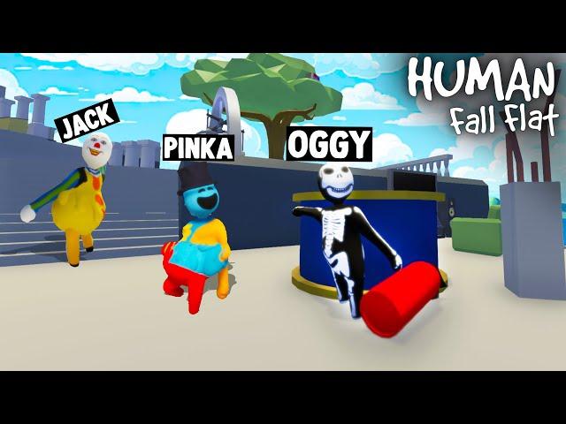 [TRY NOT TO LAUGH] Oggy Becomes FUNNY GHOST In Funny Human Fall Flat [PART-2]