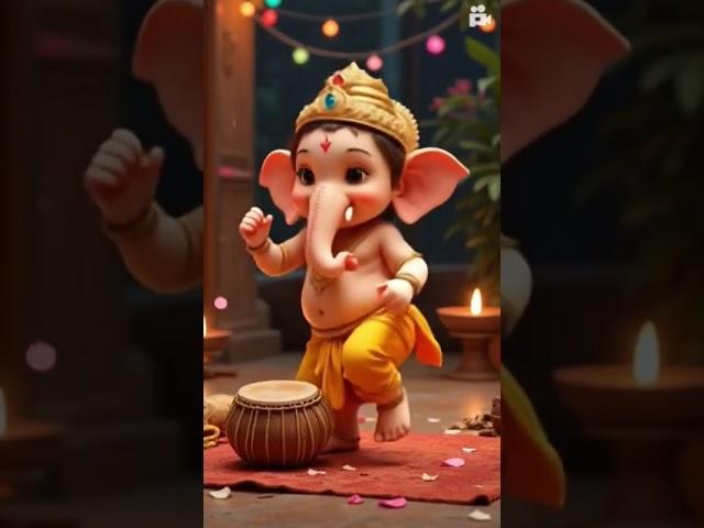 Music bappa & drums #bappa #music #tabla #drums #cute #love #ganesh #marathi#youtube#shortvideo#fun