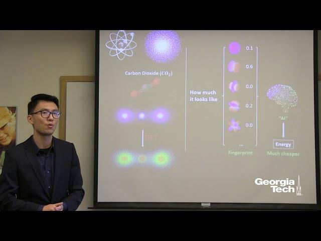 Ray Lei Xiangyun, 3-Minute Thesis, "Fingerprinting and Visualizing Electronic Environment"