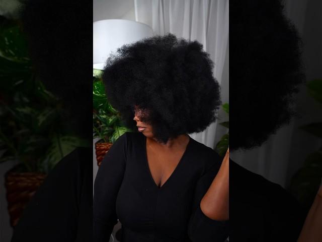 Afro hair routine on my natural hair #afro #hairroutine #naturalhairroutine #naturalhair