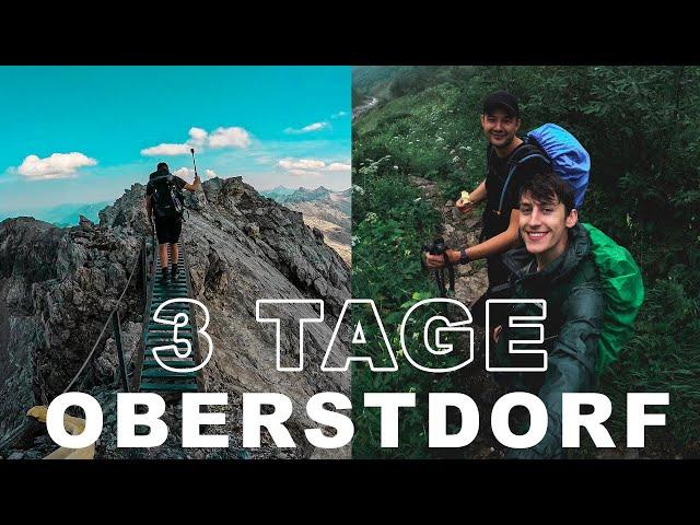 3 Tage Oberstdorf - Aufstieg zum Heilbronner Weg I Wanderung in den Allgäuer Hochalpen