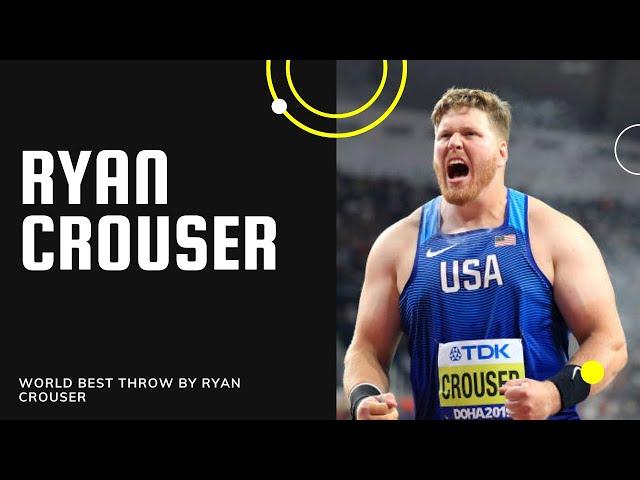 World Best Throw By Ryan Crouser #youtube #sport #sports #ryan crouser #instagood # shorts