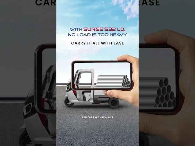 Surge EV S32 LD  The 2 in 1 Vehicle That Makes Carrying Heavy Loads Effortless! #surges32 #shorts