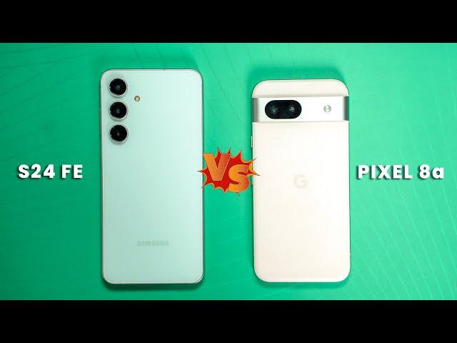 Pixel 8a vs Samsung Galaxy S24 FE: WHICH Should You BUY?