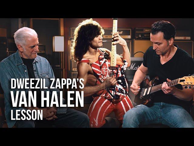 What Dweezil Zappa Learned From Eddie Van Halen