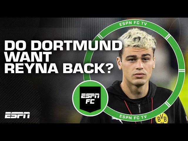 Do Borussia Dortmund want Gio Reyna back?  'I don't see a big future there for him' - Fjortoft