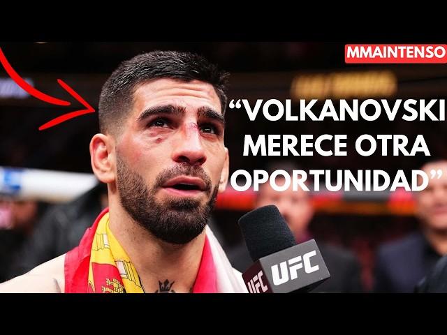 Topuria HABLA y SORPRENDE Tras NOQUEAR a Holloway (UFC 2024) 