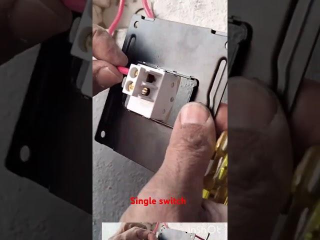 Single Switch Wiring: Ek Saral aur Surakshit Guide | DIY Connection"